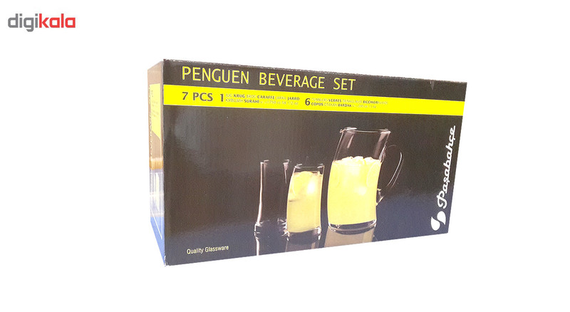 پارچ و لیوان پاشاباغچه مدل پنگوئن