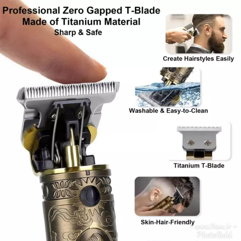 ماشین اصلاح موی سر و صورت ریزوکسی مدل JM700-AL ماشین اصلاح موی سر و صورت ریزوکسی مدل JM700-AL