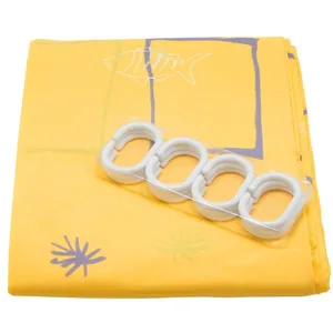 پرده حمام 200 × 140 رزین تاژ طرح مسافرت 1