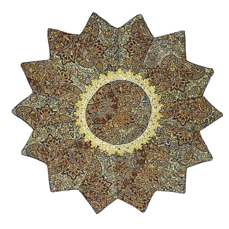 رومیزی ترمه مدل نسترن کد D77