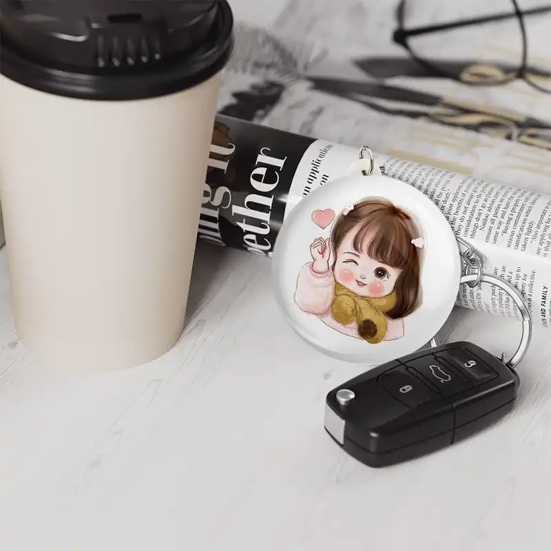 جاکلیدی خندالو مدل دخترانه فانتزی کد 25748