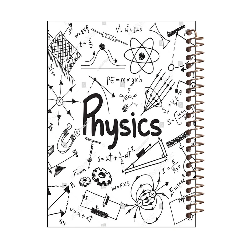دفتر مشق 100 برگ طرح فیزیک کد H454