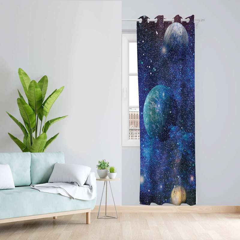 پرده طرح کهکشان مدل مخمل پانچی کد 1541 z سایز 140x200 سانتی متر پرده طرح کهکشان مدل مخمل پانچی کد 1541 z سایز 140x200 سانتی متر