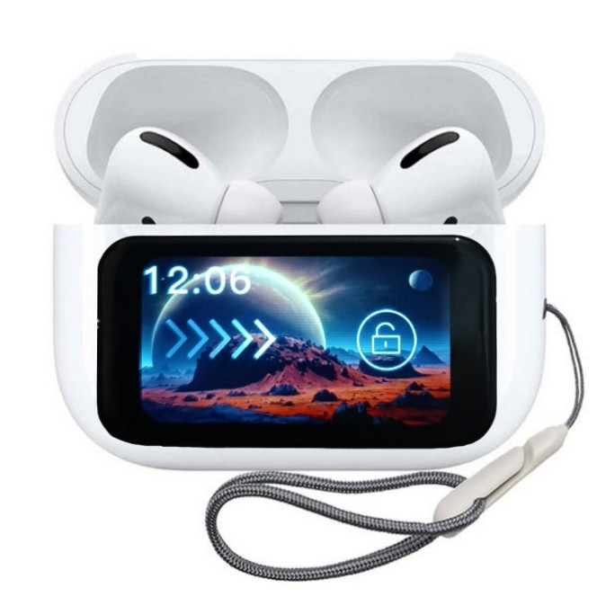 هدفون بلوتوثی مدل 8455ا airpods pro screen 2024