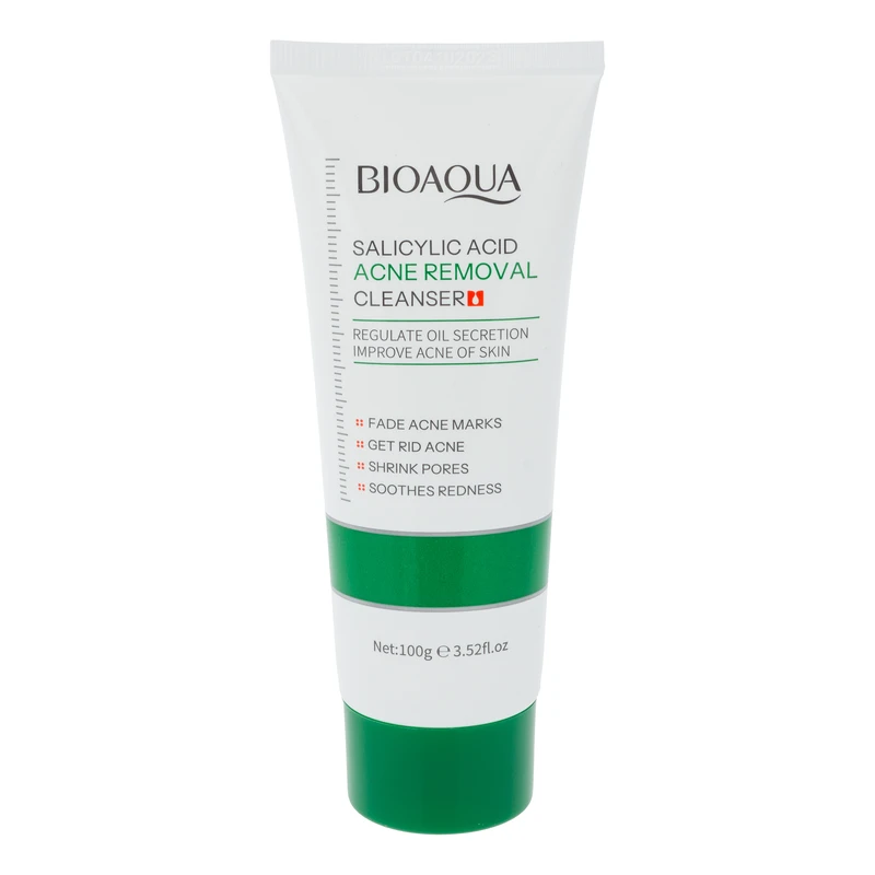 فوم شستشوی صورت بی آکوا مدل Salicylic Acid مناسب برای انواع پوست وزن 100 گرم