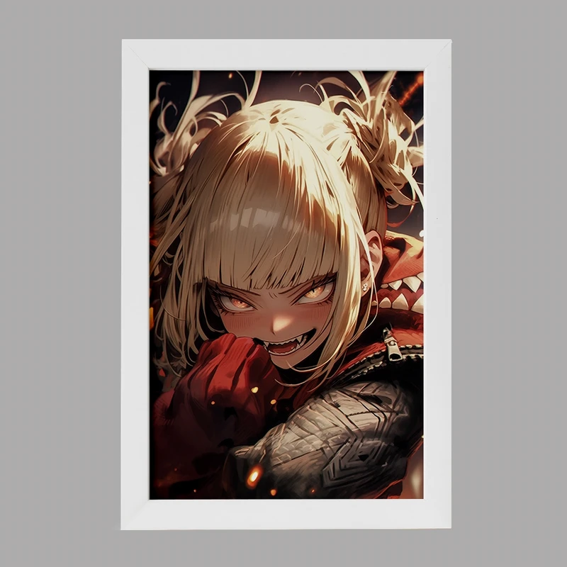 تابلو خندالو مدل انیمه آکادمی قهرمان من کد F2841