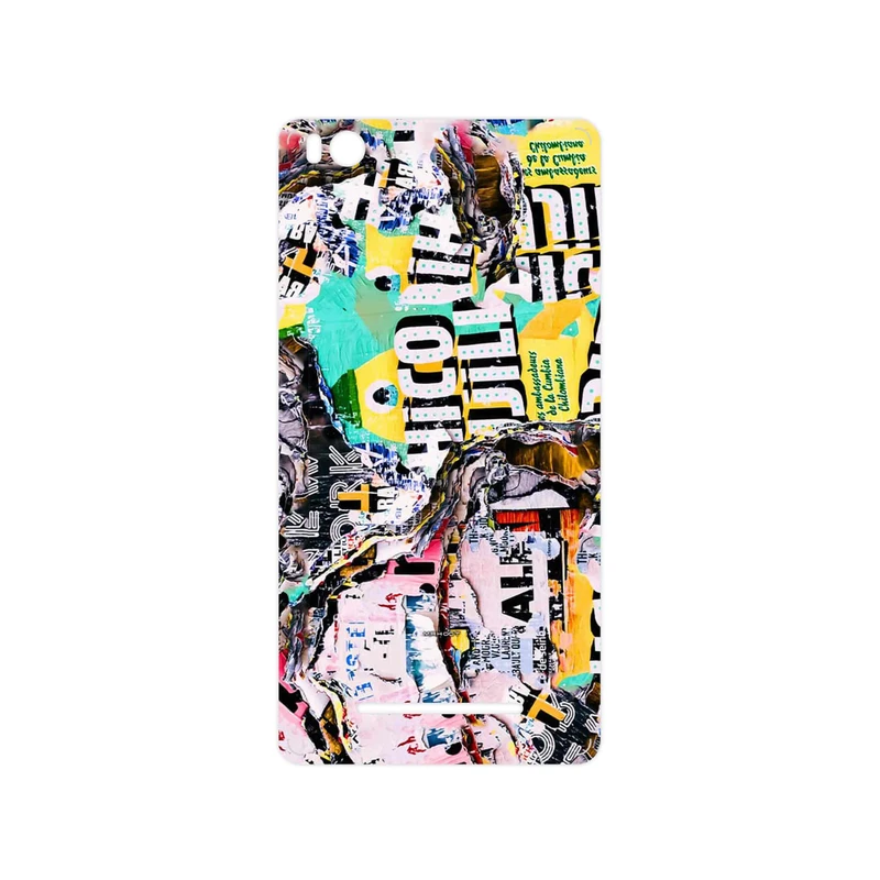برچسب پوششی ماهوت مدل Collage of Teared Paper مناسب برای گوشی موبایل شیائومی Mi 4i