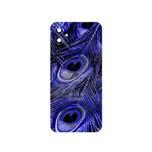 MAHOOT Purple Feather Cover Sticker for Samsung A04e