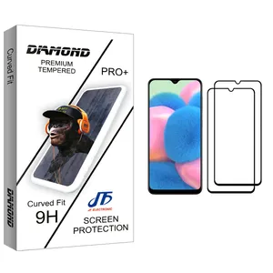 JF Diamond glass Screen Protector For Samsung Galaxy A30s Pack Of 2