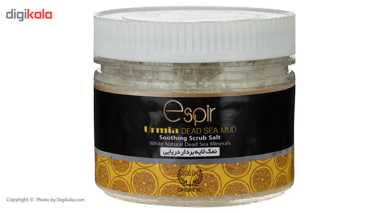 نمک لایه‌بردار دریایی اسپیر مدل Lemon مقدار 500 گرم