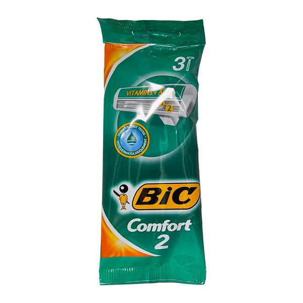 خودتراش بیک مدل Comfort 2 بسته 3 عددی
