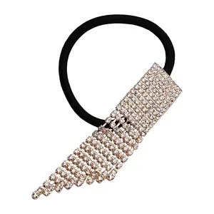 کش مو زنانه مدل مستطیل آویزدار کد KSH720NG-S7