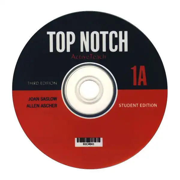 کتاب top notch 1a اثر JOAN SASLOW & ALLEN ASCHER انتشارات زبان مهر