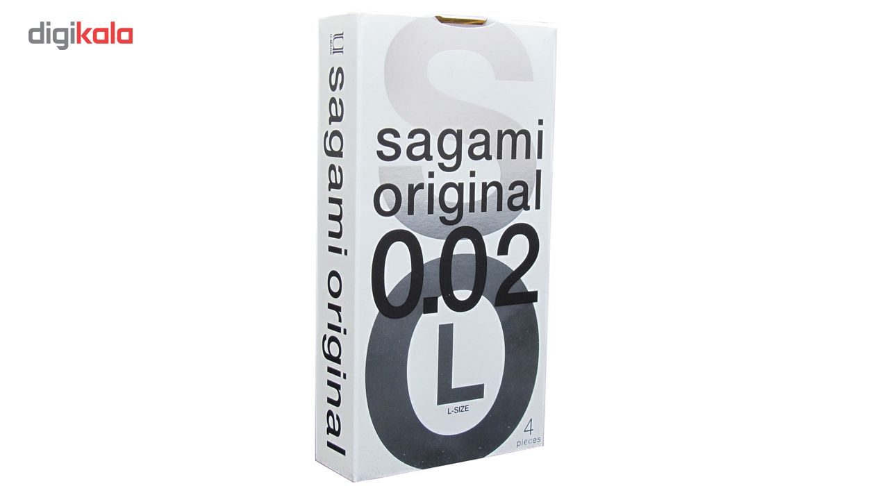 کاندوم بسیار نازک ساگامی مدل Large بسته 4 عددی -  - 2