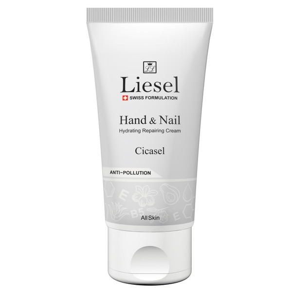 کرم مرطوب کننده دست و ناخن لایسل مدل Cicasel حجم 50 میلی لیتر بسته 2 عددی