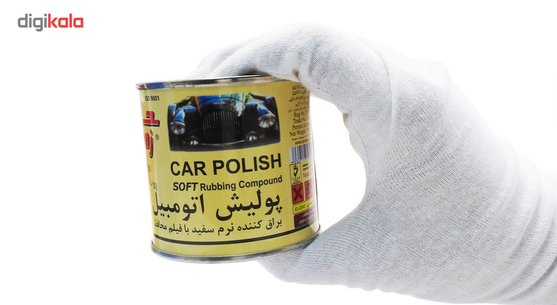 پولیش بدنه خودرو جلاسنج مدل نرم حجم 170 گرم
