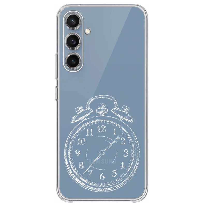 کاور مگافون طرح ساعت مدل C64-W مناسب برای گوشی موبایل سامسونگ Galaxy S23 FE