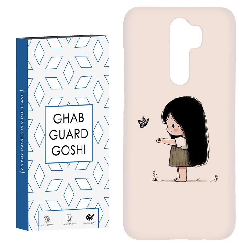 کاور قاب گارد گوشی طرح دخترانه کد Dimo-945 مناسب برای گوشی موبایل شیائومی Redmi 9 / Redmi 9 Prime