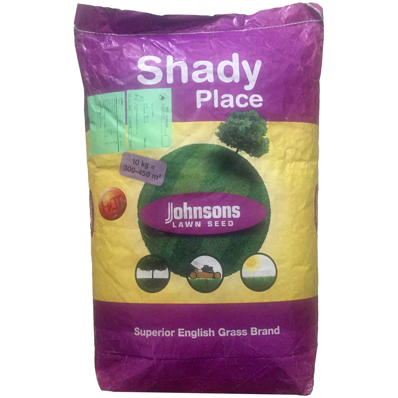 بذر چمن جانسون مدل SHADY کیسه 10 کیلو گرمی