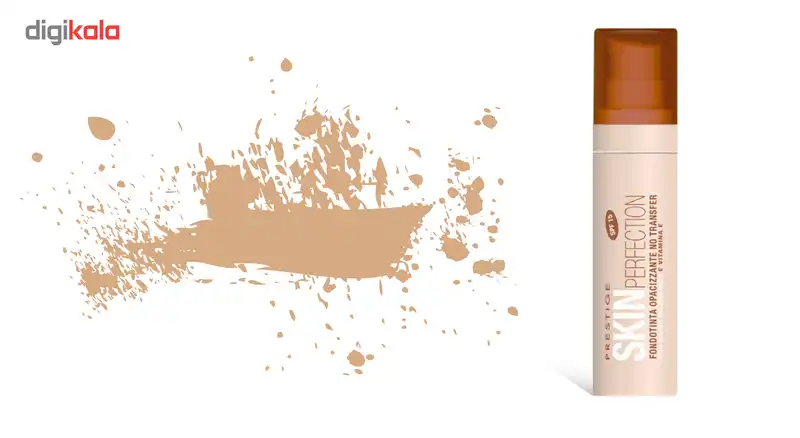 کرم پودر پرستیژ مدل SKIN PERFECTION شماره 03 حجم 28 میلی لیتر