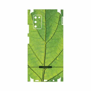 MAHOOT Leaf-Texture-FullSkin Cover Sticker for Samsung Galaxy A03S