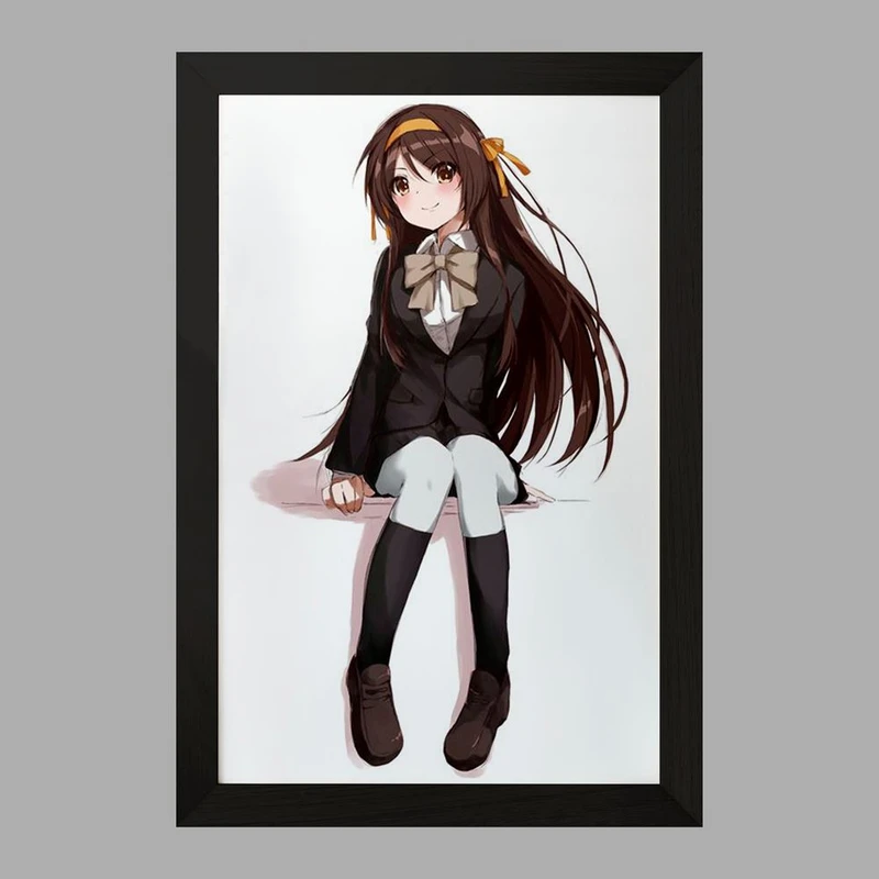 تابلو خندالو مدل هاروهی انیمه ناپدید شدن هارومی سوزومیا The Disappearance of Haruhi Suzumiya  کد 23110