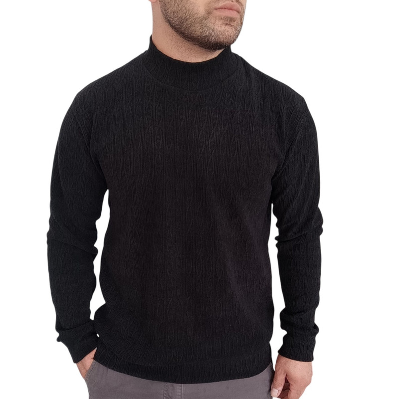 پلیور یقه اسکی مردانه مدل 556677