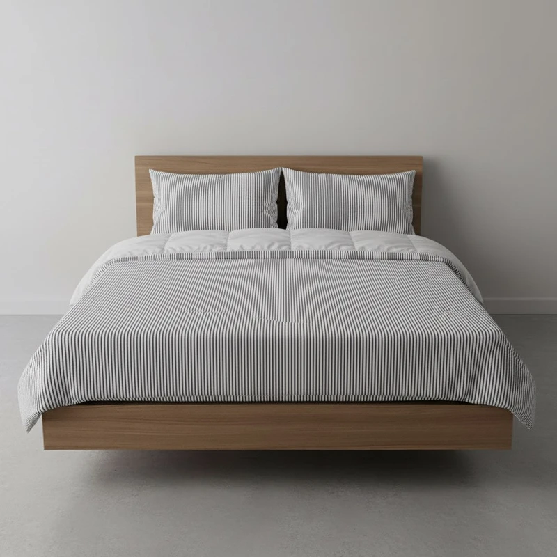 سرویس روتختی 2 نفر 4 تکه آدنو مدل راه راه کد FI49