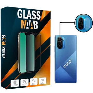 محافظ لنز دوربین گلس ناب مدل SAD-01 مناسب برای گوشی موبایل شیائومی Poco F3