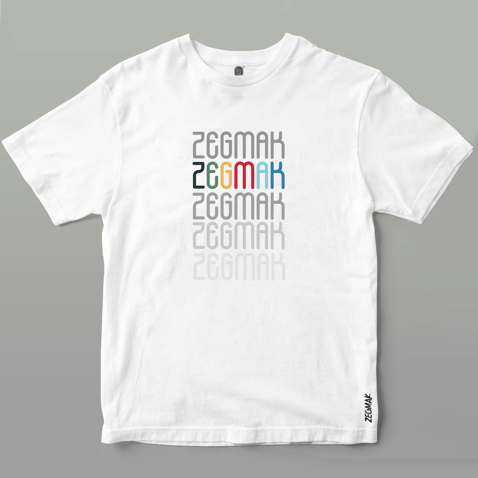 تی شرت اورسایز آستین کوتاه مردانه زگماک مدل ZEGCOLOR -  - 3