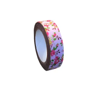 چسب نواری پارچه ای مدل گل کد CH 02 عرض 1.5 سانتی متر