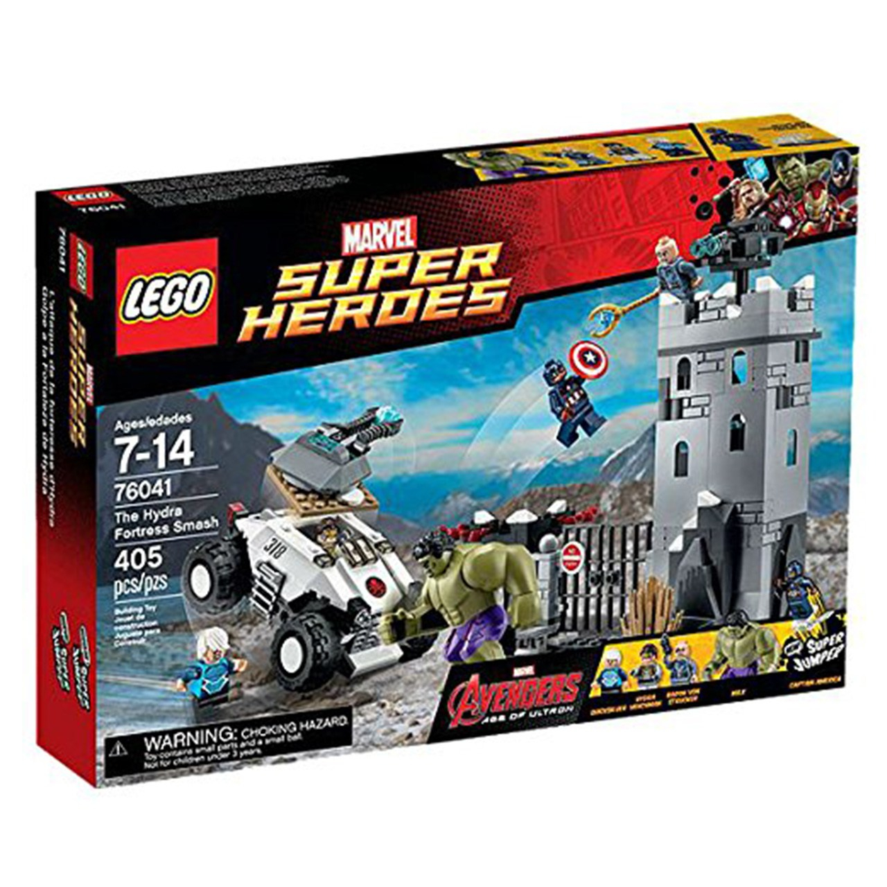 لگو سری Marvel Super Heroes مدل The Hydra Fortress Smash