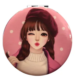 آینه جیبی مدل چشمک کد 5252