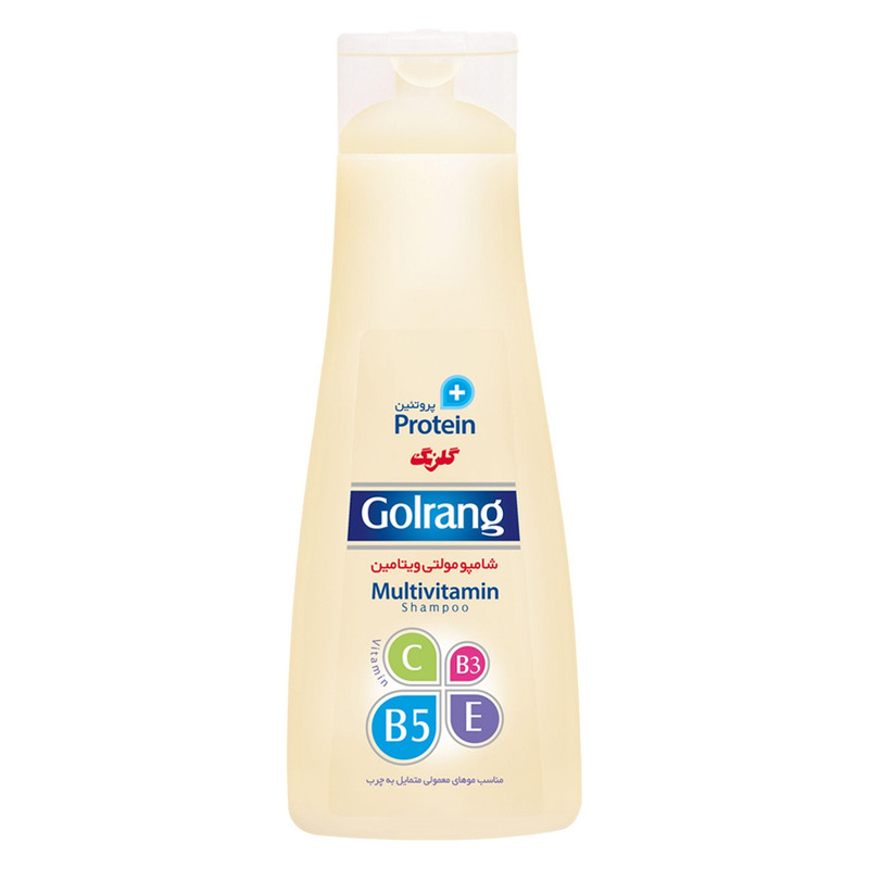خرید و قیمت شامپو مولتی ویتامین مو چرب گلرنگ سری Plus Protein مدل Oily Hair مقدار 900 گرم