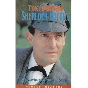 کتاب کمک آموزشی زبان Three Adventures Of Sherlock Holmes اثر سر آرتور کانن دویل