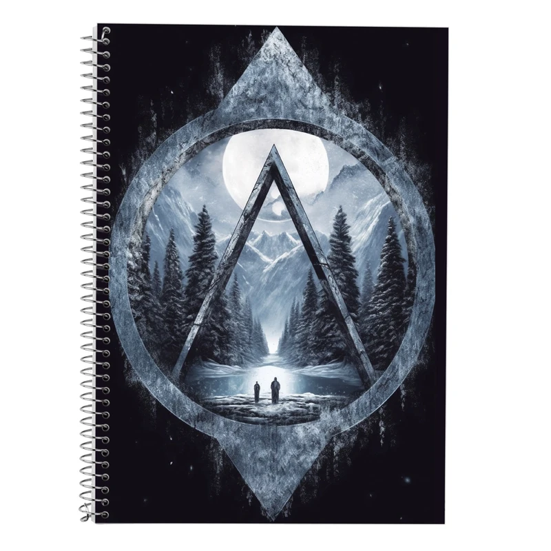 دفتر زبان 50 برگ مدوپد مدل دوخط طرح هری پاتر harrypotter کد DF10350