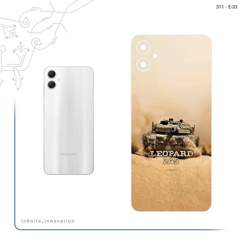 برچسب پوششی ماهوت مدل Leopard_2A5_tank مناسب برای گوشی موبایل سامسونگ Galaxy A05