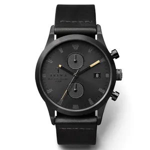 ساعت مچی عقربه ای تریوا مدل Sort Of Black Chrono
