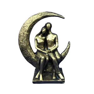 مجسمه دنیا دکوری سرمد مدل خانواده ماه سوار