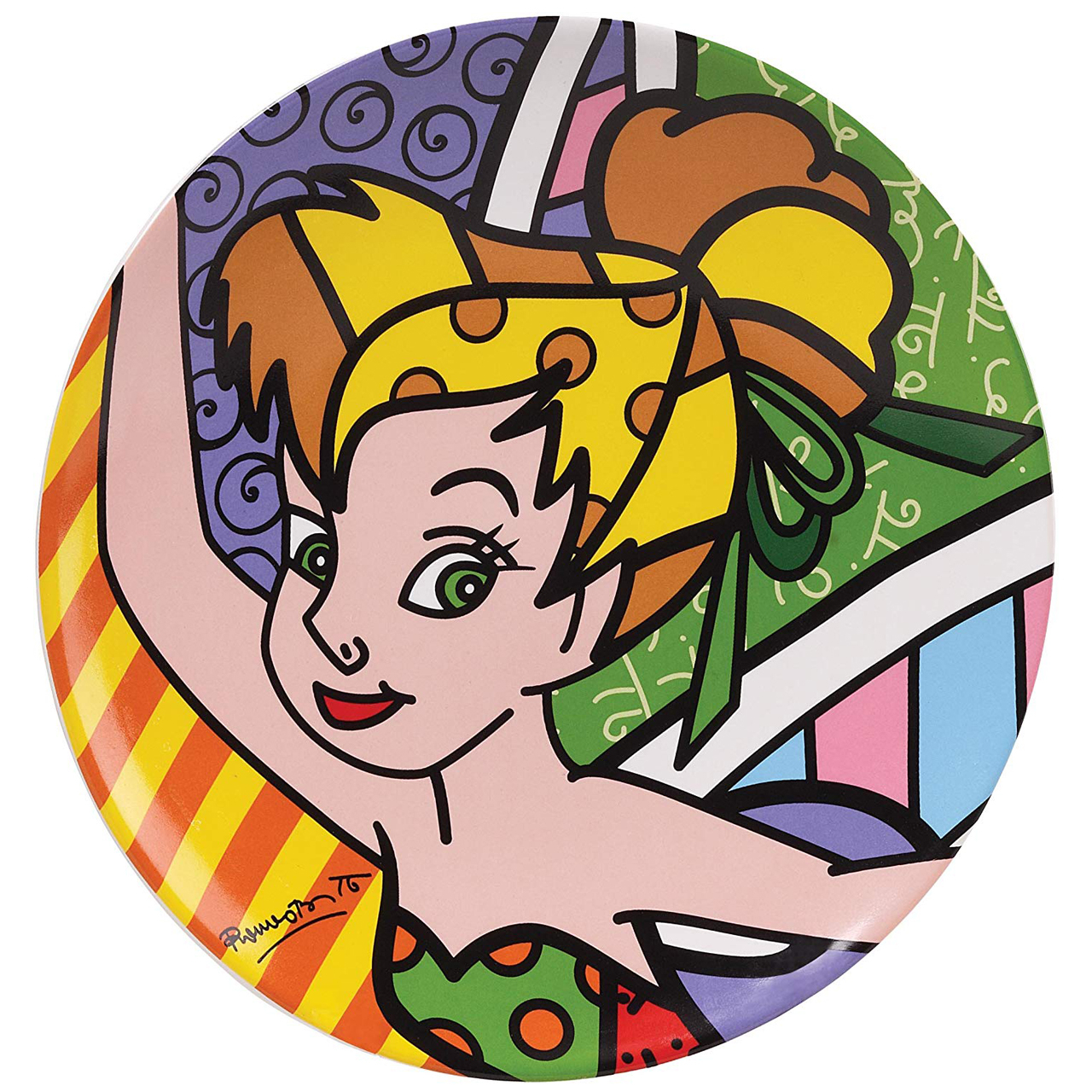 بشقاب دکوری بریتو مدل Tinker Bell