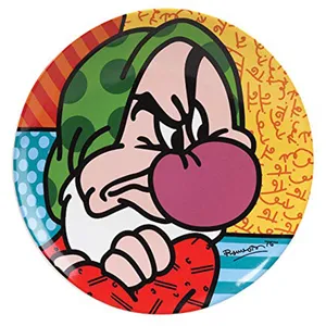 بشقاب دکوری بریتو مدل Grumpy