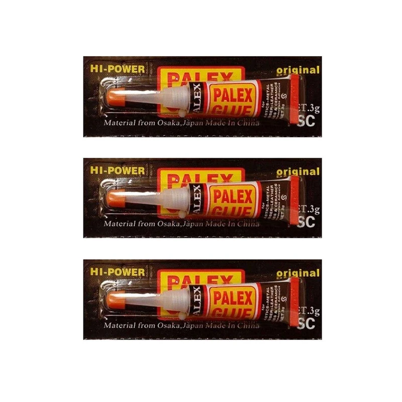 چسب قطره ای پلکس مدل Hi Power مقدار 3 گرم بسته 3 عددی