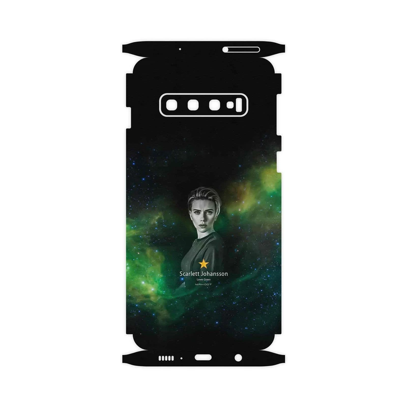 برچسب پوششی ماهوت مدل Scarlett Johansson-FullSkin مناسب برای گوشی موبایل سامسونگ Galaxy S10