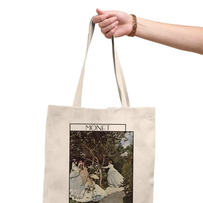 ساک خرید ترمه طراحان ایده مدل زنی در باغ از مونت کد 0183 - L