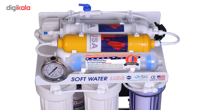 دستگاه تصفیه آب خانگی سافت واتر مدل RO8_OX