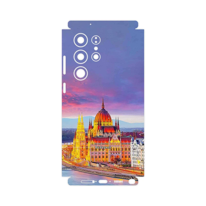 برچسب پوششی ماهوت مدل City of Budapest-FullSkin مناسب برای گوشی موبایل سامسونگ Galaxy S23 Ultra