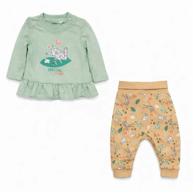 ست سویشرت و شلوار راحتی دخترانه دیزنی مدل efect