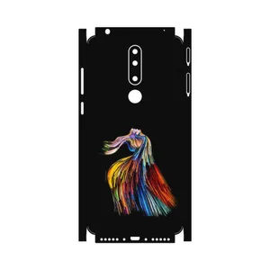 MAHOOT Rainbow Hair Digital Art-FullSkin Cover Sticker for Nokia 3.1 Plus