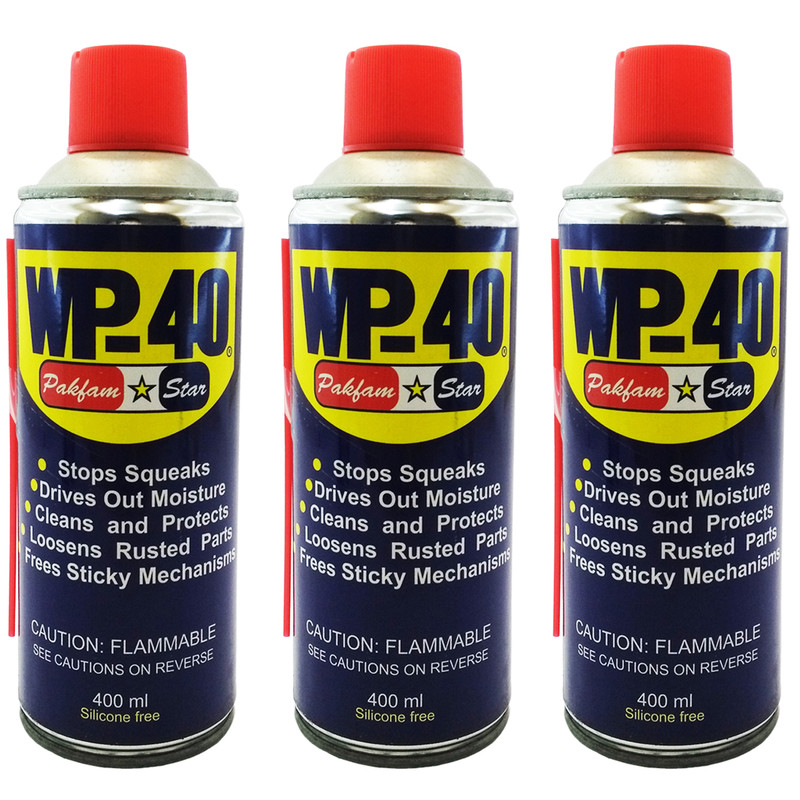 اسپری روان کننده پاکفام مدل WP-40 حجم 400 میلی‌لیتر بسته 3 عددی