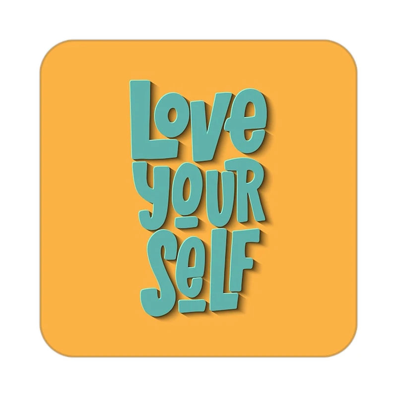 زیر لیوانی کاکتی طرح جملات انگیزشی و مثبت مدل mp24924